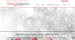Desktop Screenshot of nashville-christmas-lighting.com