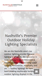 Mobile Screenshot of nashville-christmas-lighting.com